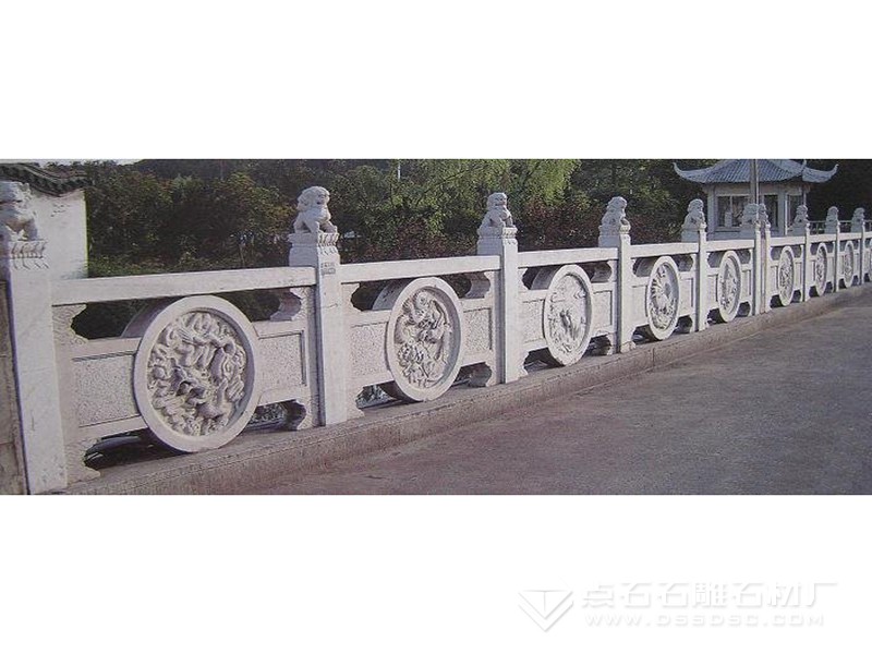 花崗巖欄桿 芝麻白欄桿