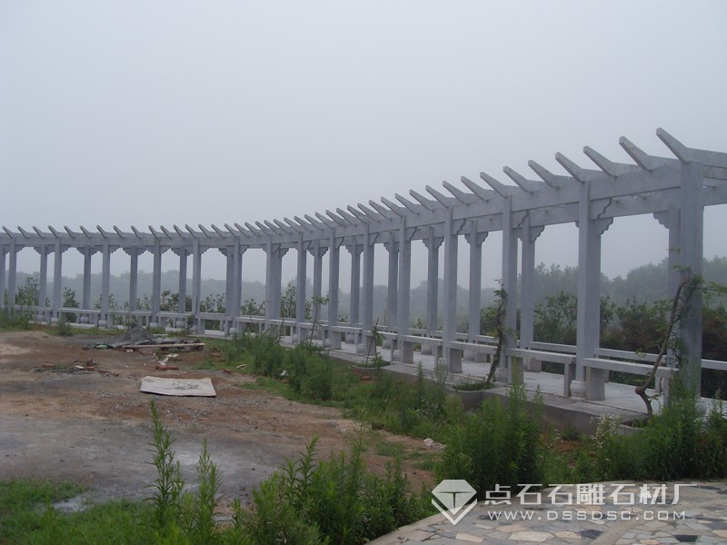 青石長廊 石長廊 石雕長廊