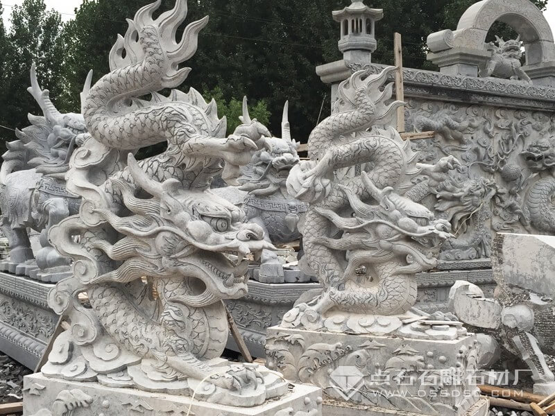 石雕龍 青石龍