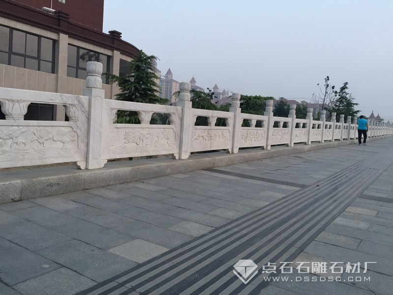 漢白玉欄桿 欄桿漢白玉