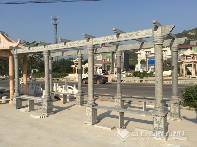 花崗巖石長廊 芝麻灰