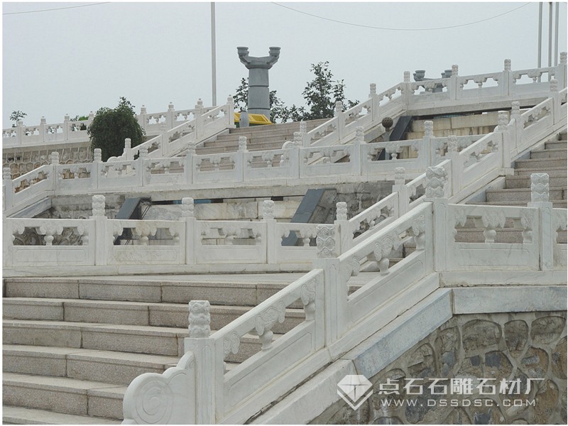 漢白玉欄桿 石質欄桿