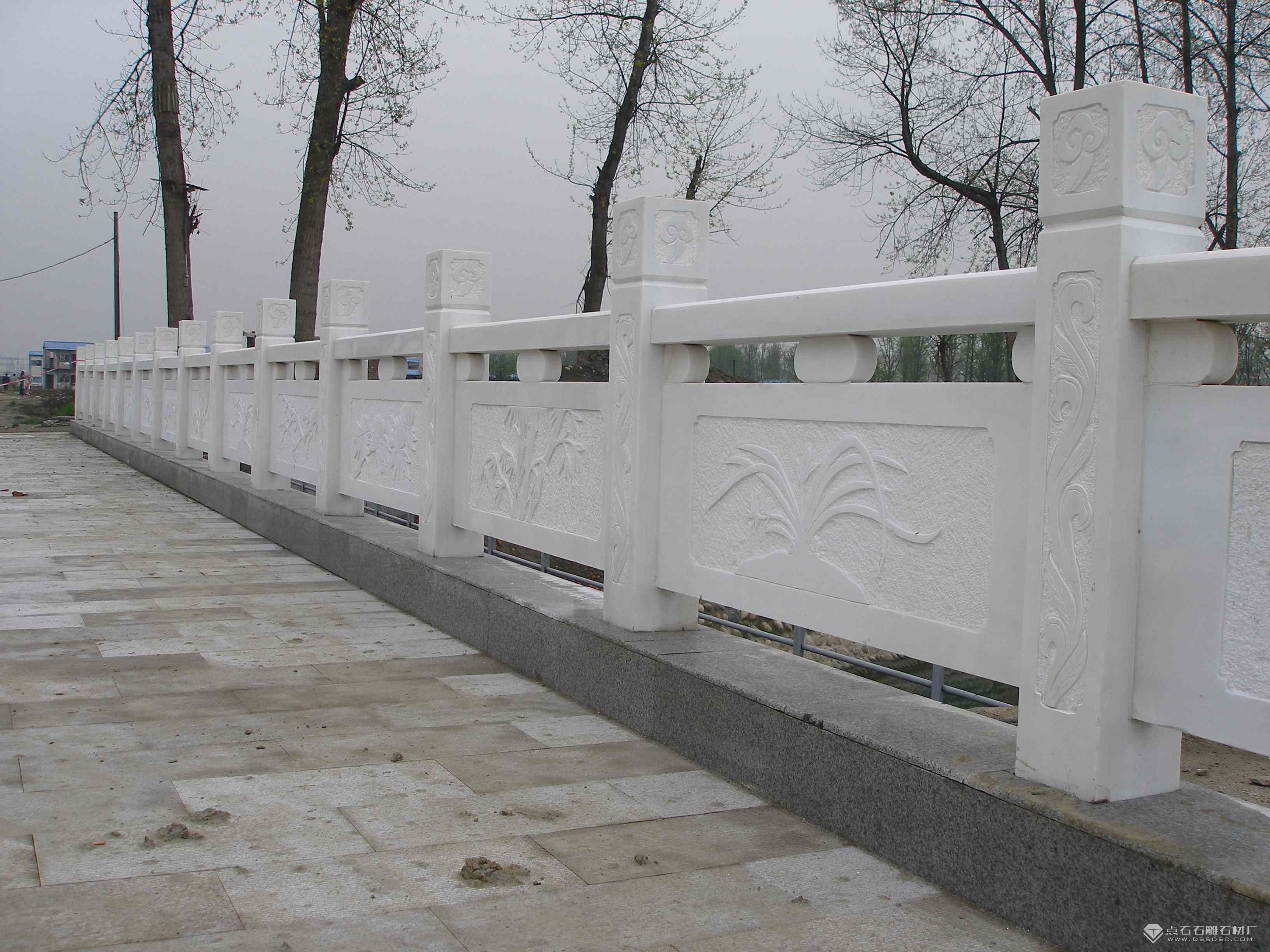 漢白玉欄桿 漢白玉欄桿