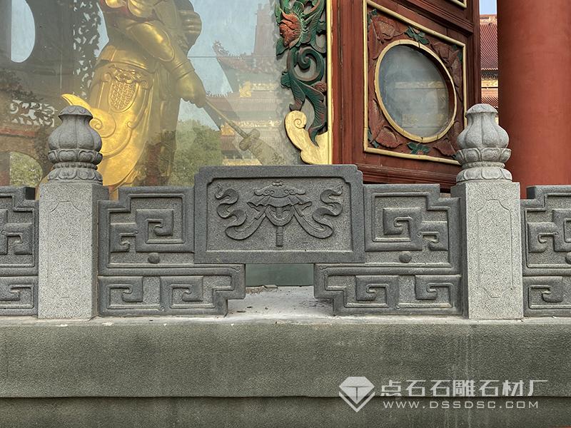 寺廟佛臺青石欄桿
